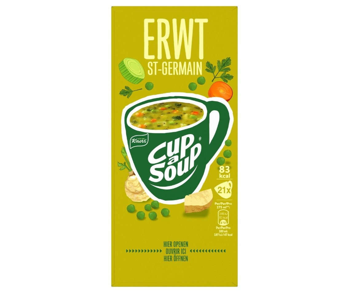Knorr Cup-a-Soup Erwten 21x175ml